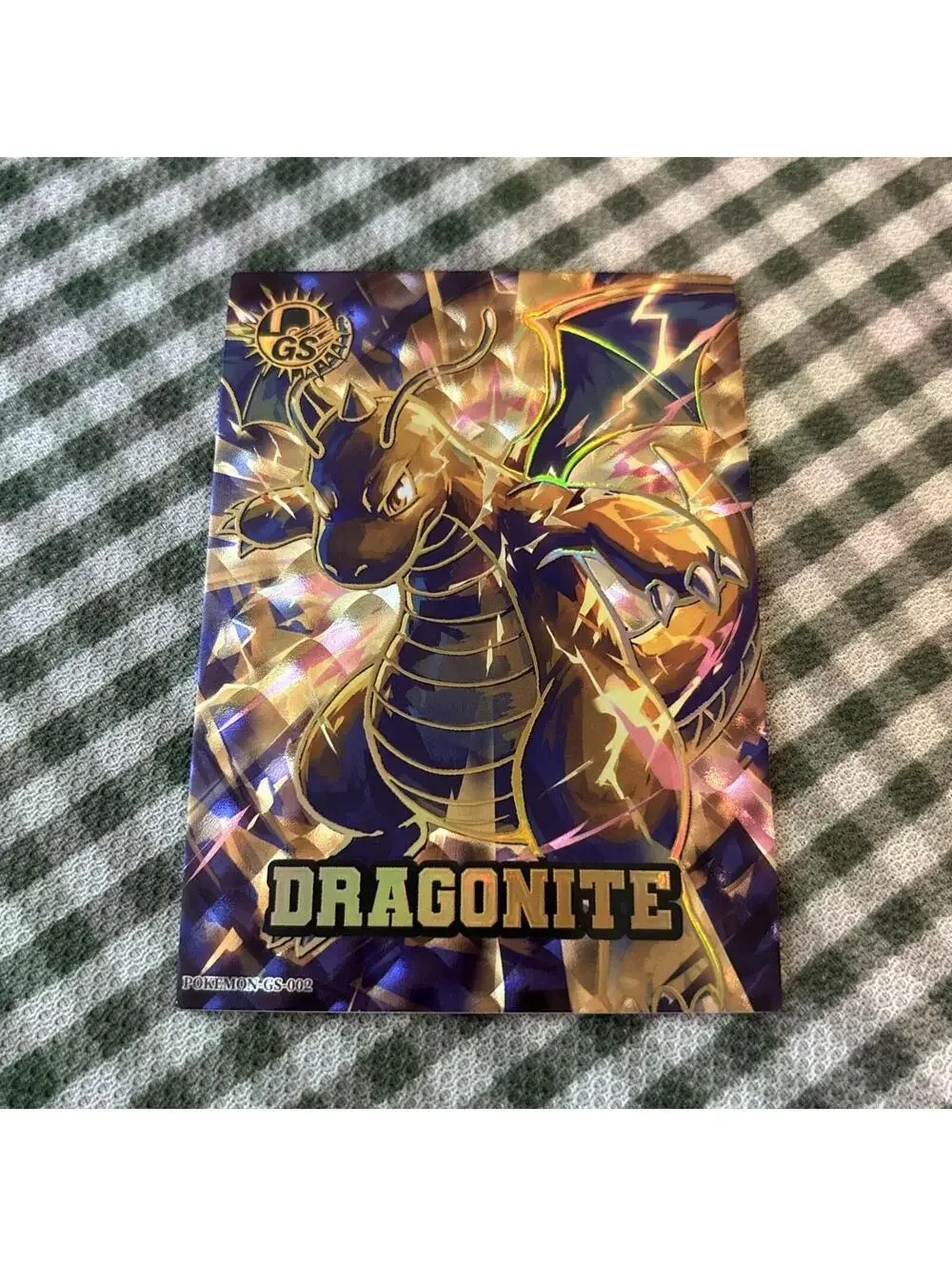Pokemon Eif Origin 5.0 - Dragonite GS-002 RARE - Qi Yuan Chinese Non TCG